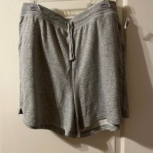 NWT! Grey lounge shorts! Size XL.. super comfy!